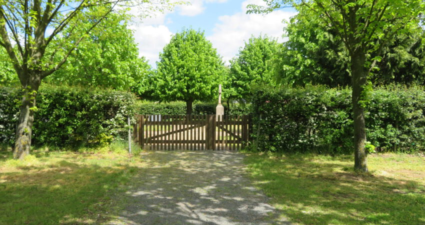 Blick auf den Friedhof Harrienstedt in Raddestorf