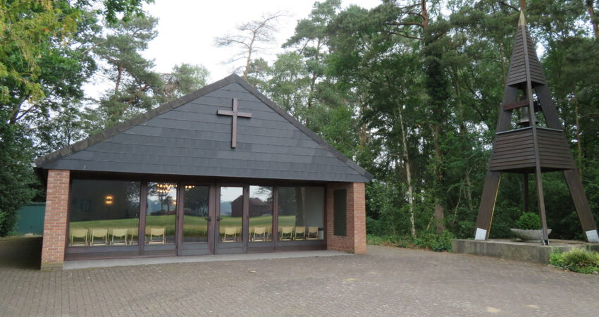 Blick auf den Friedhof Haselhorn in Warmsen