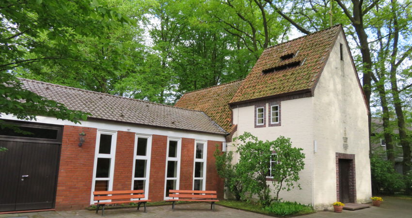 Blick auf den Friedhof Nordel in Diepenau